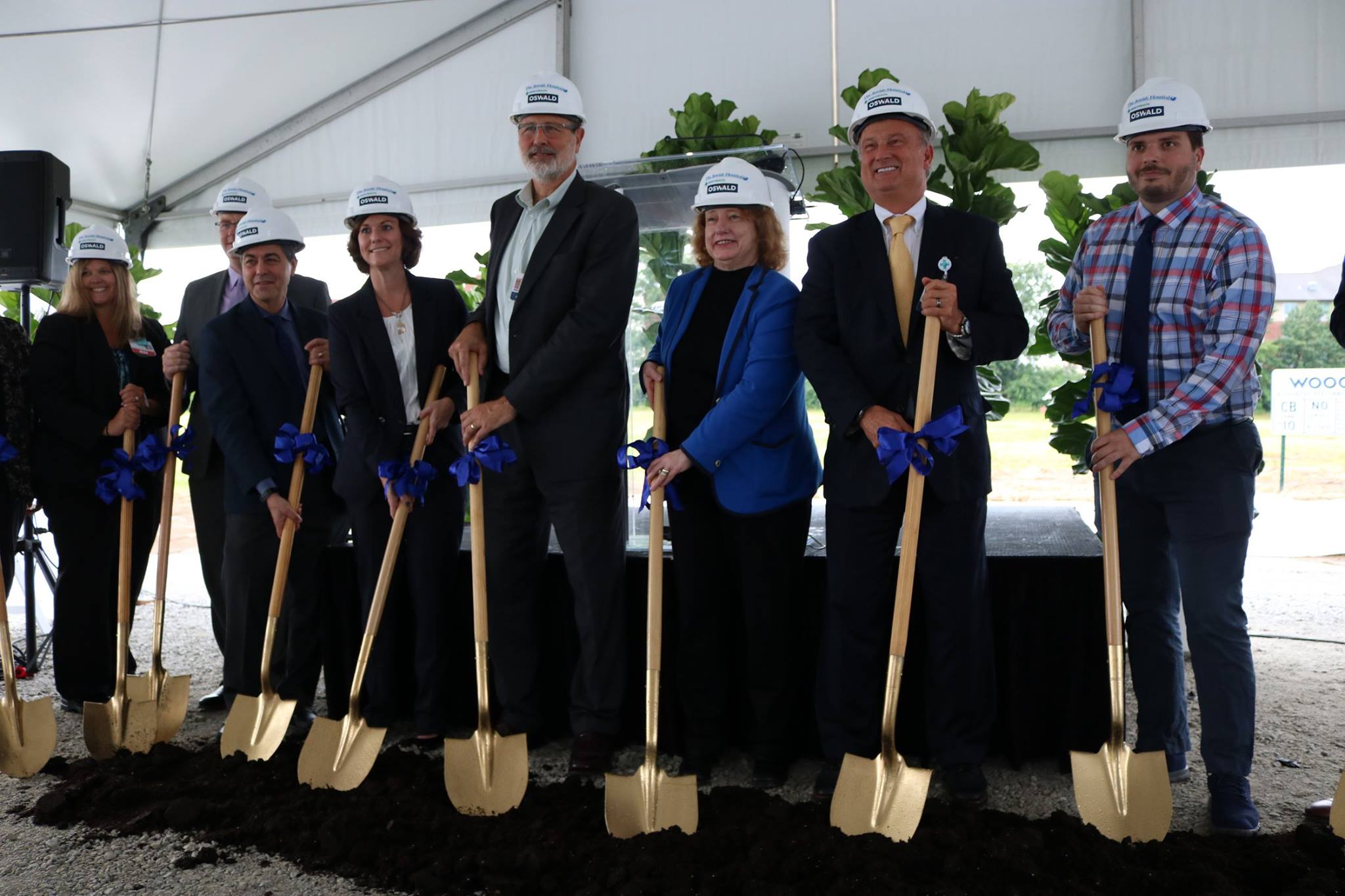 Groundbreaking of Mercy Health at the District of Deerfield